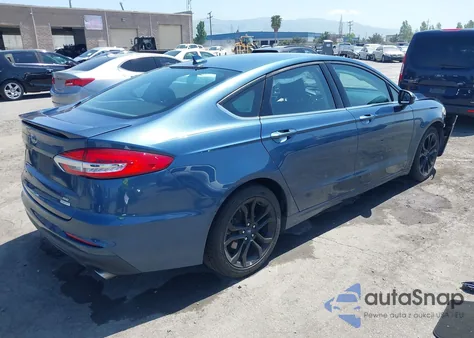 2019 Ford Fusion Se из США, поврежденный, VIN 3FA6P0HD6KR177660